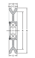 Fenner Drives Cable Pulleys -dim