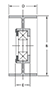 Fenner Drives Flat Belt Idlers, Flangeless -dim