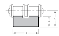 Trackstar Double Chain Guide - dim