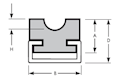 Trackstar Round Belt Guides - dim